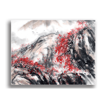 Tablou canvas, peisaj asiatic, printly, 100x70cm
