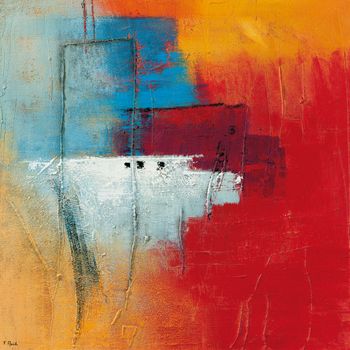 Tablou canvas living, printly, vant, 70 x 70 cm