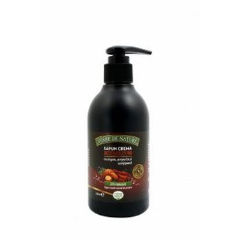 Sapun crema natural cu argan, propolis si scortisoara 240 ml