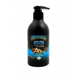 Sapun crema natural cu argan, musetel si note de romanita 240 ml