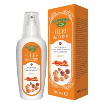 Ulei de corp cu argan, morcov si note florale 200 ml