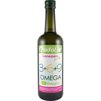 Ulei bio omega 3+6+9, 750 ml crudolio