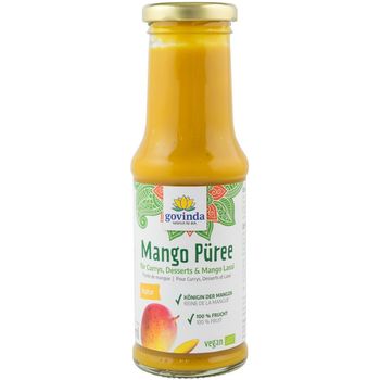 Piure bio de mango, 210 ml govinda
