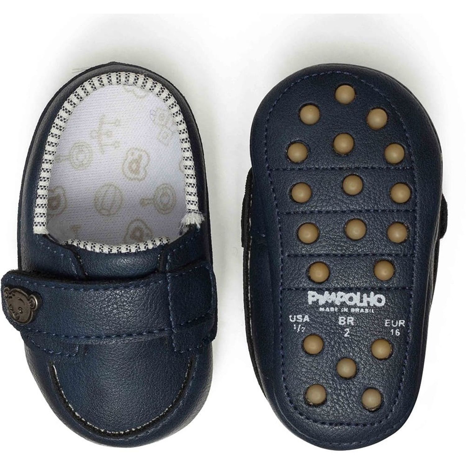 Mocasini bebe Pimpolho PP16067_Albastru_Inchis fotografia produsului View 4 L