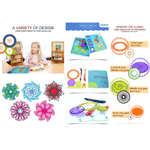Set Arta Spiralelor Mideer MD1005 fotografia produsului View 6 S