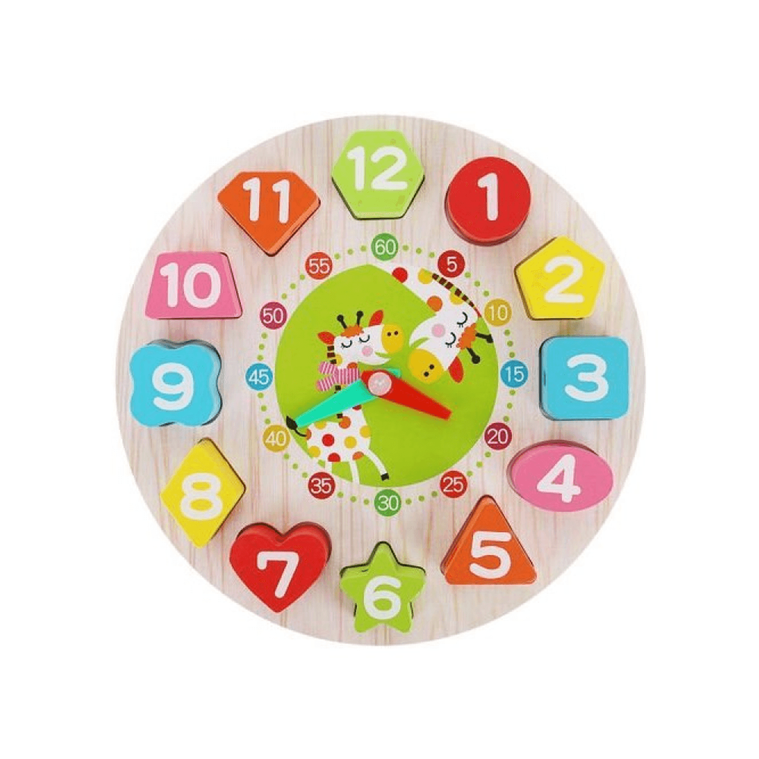 Puzzle din lemn Ceas Iso Trade MY17518 fotografia produsului