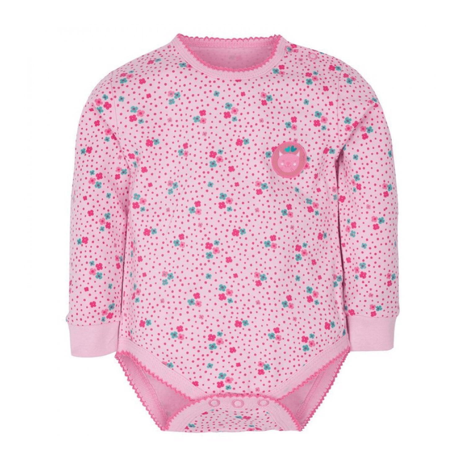 Gmini Body cu maneca lunga Flowers and Kitty fotografia produsului