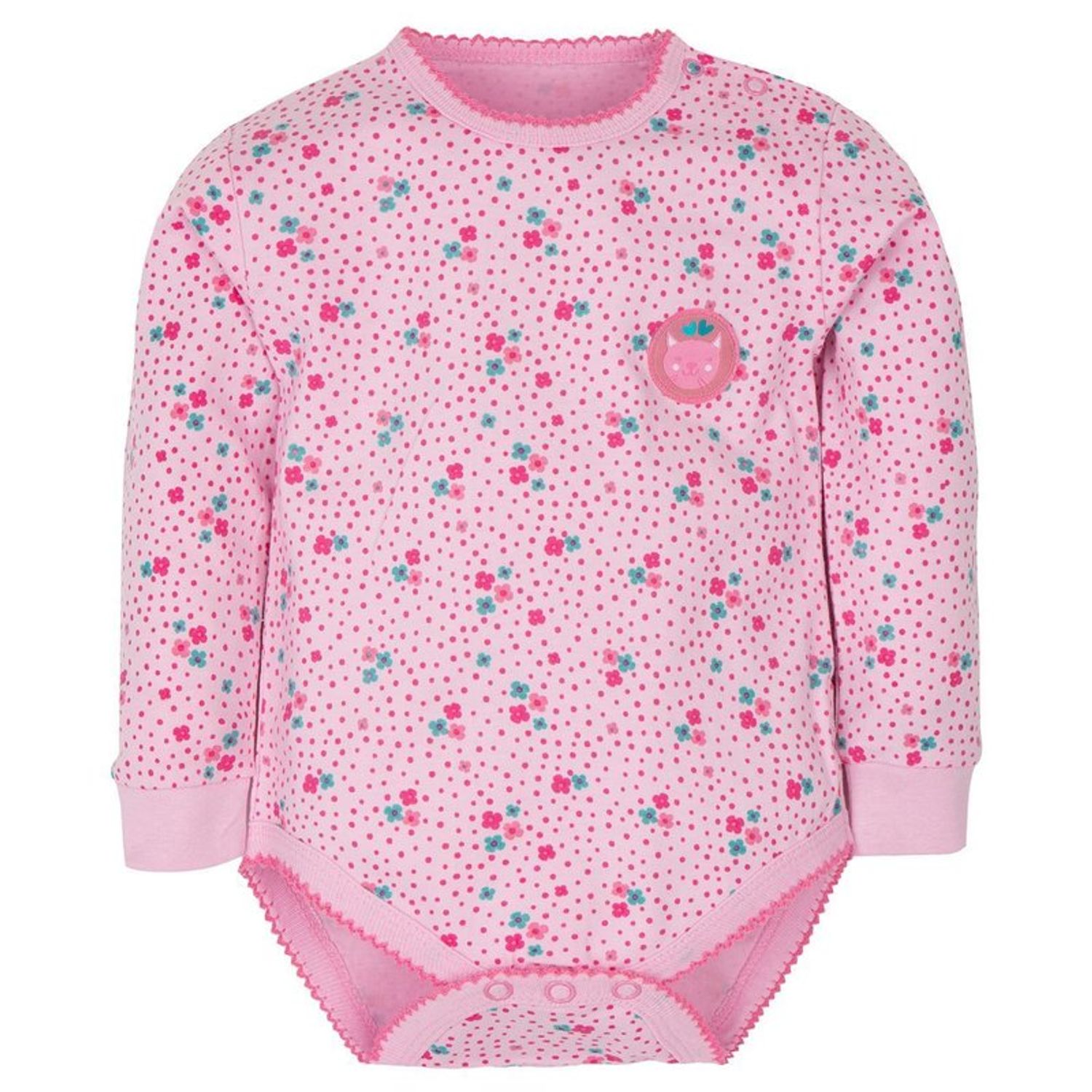 Gmini Body cu maneca lunga Flowers and Kitty fotografia produsului View 2 L
