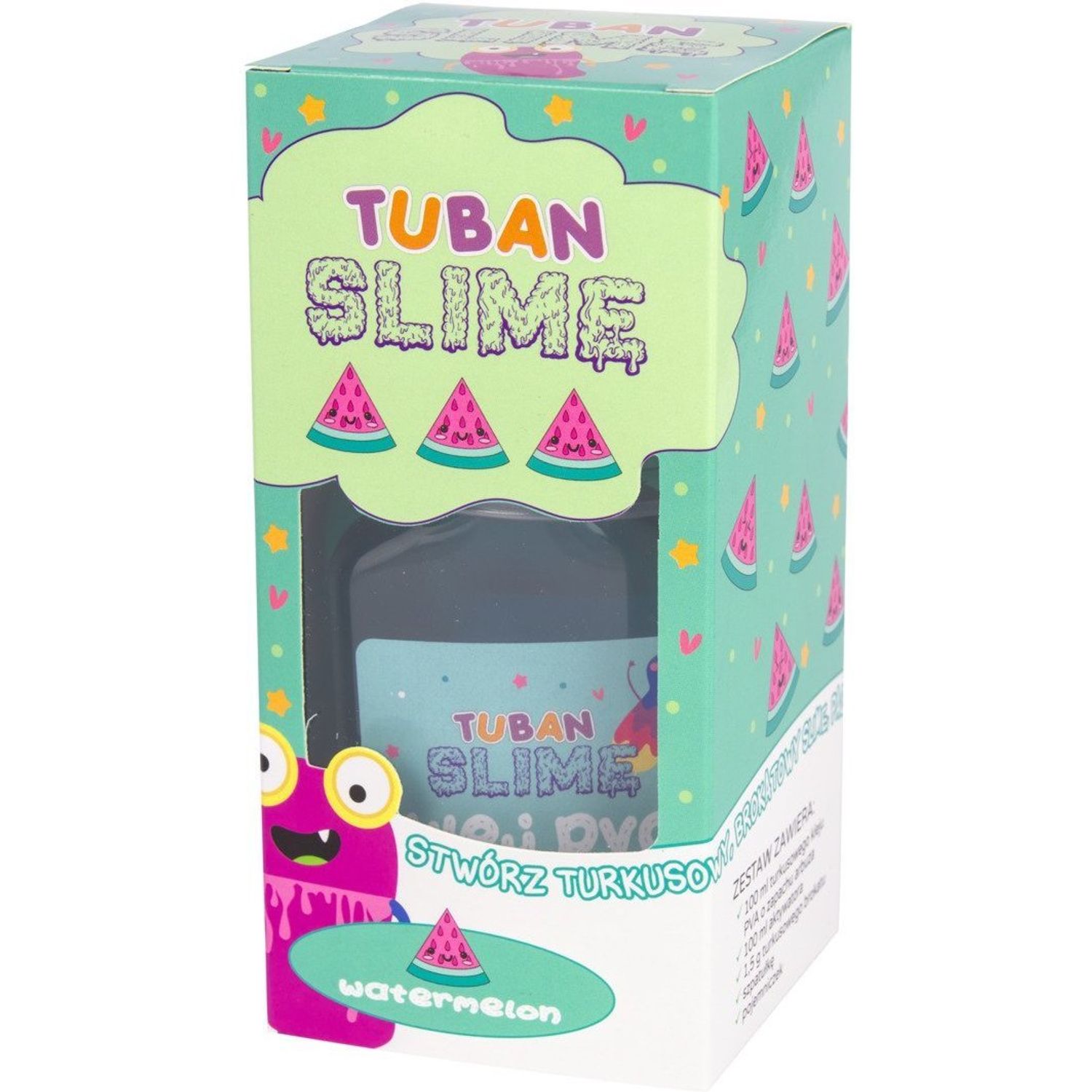 Slime Set DIY &acirc; Pepene Verde Tuban TU3140 fotografia produsului View 3 L