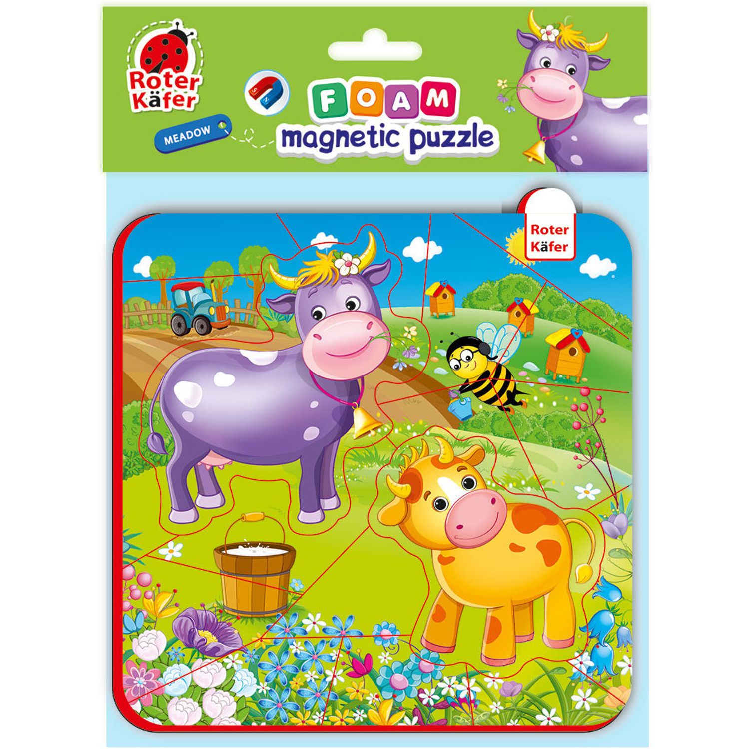 Puzzle magnetic Ferma Roter Kafer RK5010-06 fotografia produsului View 2 L