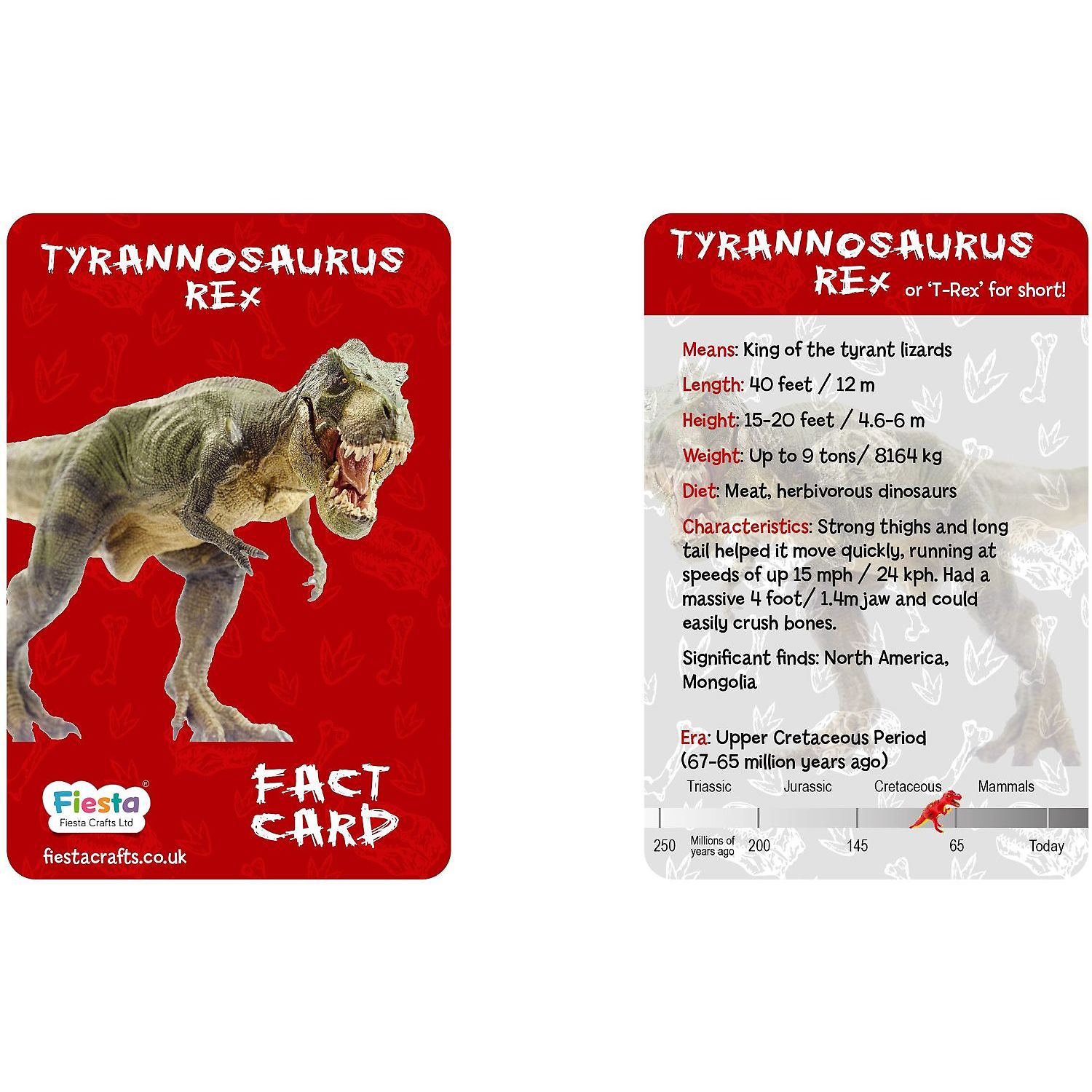Kit constructie lemn si argila - T-Rex Fiesta Crafts FCT-2955 fotografia produsului View 6 L