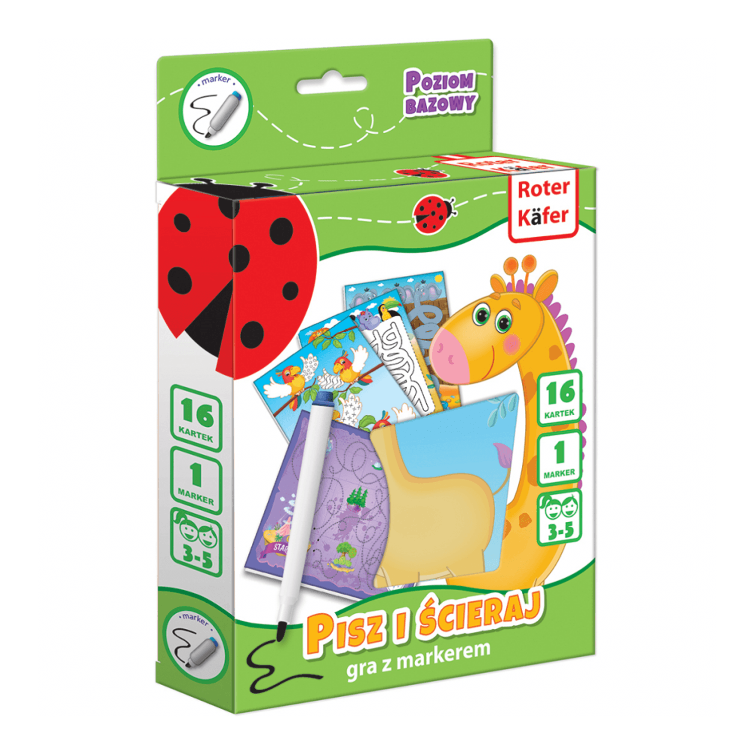 Joc educativ Scrie si Sterge Roter Kafer RK1020-02 fotografia produsului