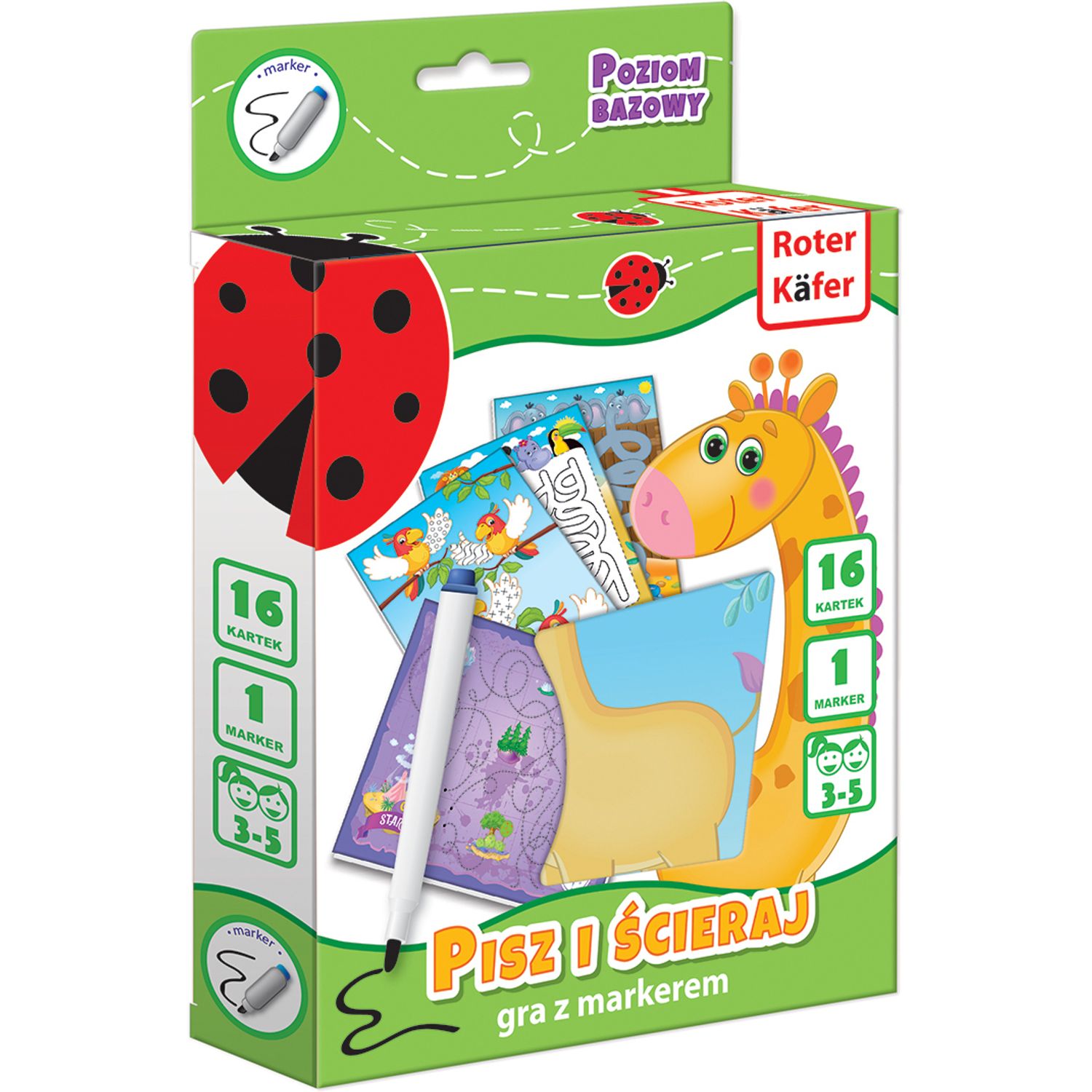 Joc educativ Scrie si Sterge Roter Kafer RK1020-02 fotografia produsului View 2 L