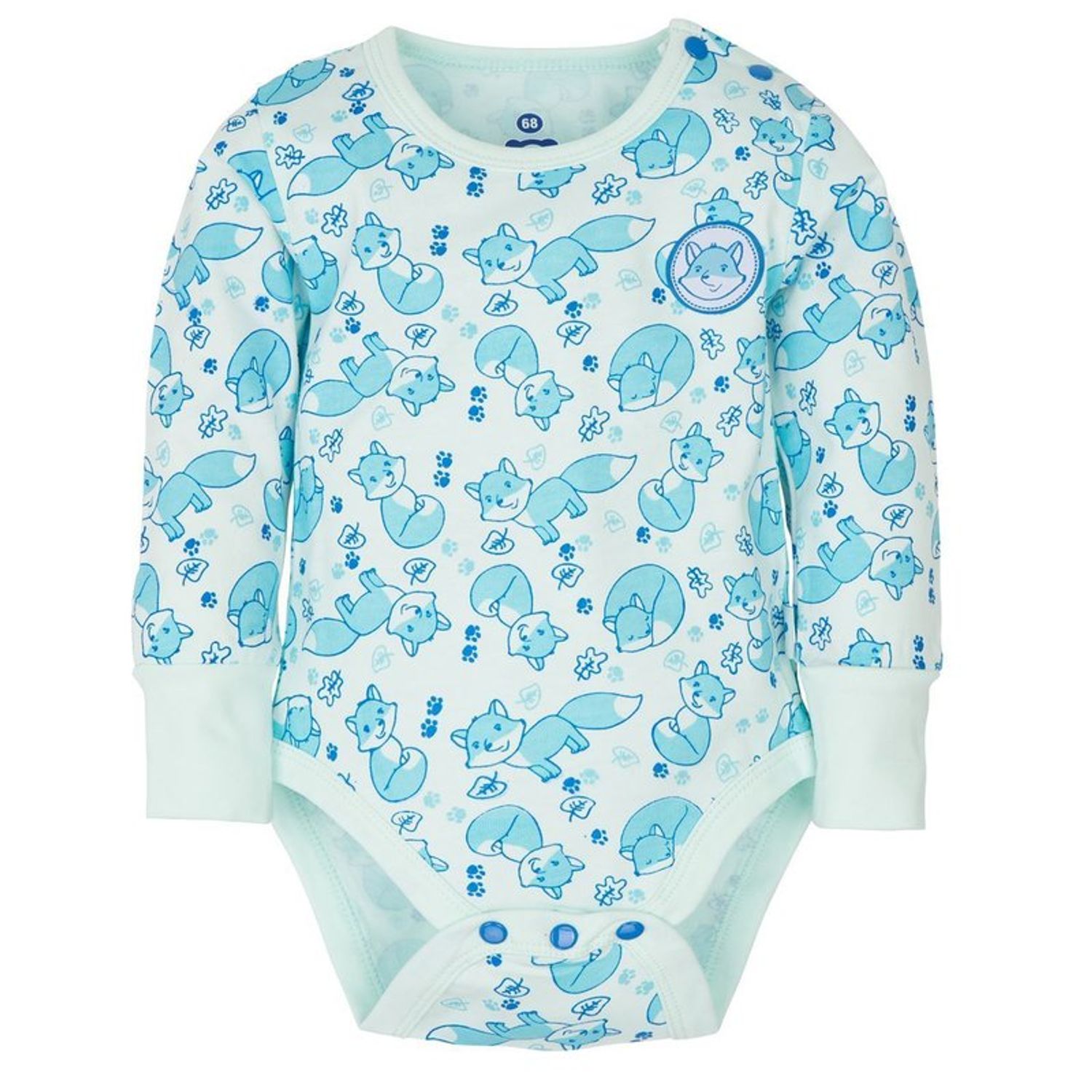 Gmini Body cu maneca lunga Blue Fox fotografia produsului View 2 L