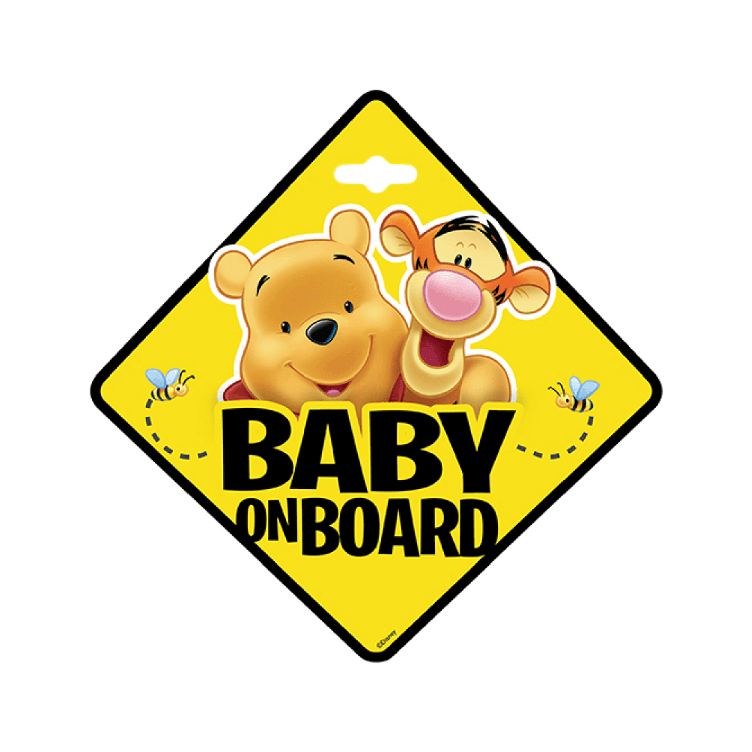 Semn de avertizare Baby on Board Winnie the Pooh Seven SV9625 fotografia produsului