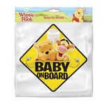 Semn de avertizare Baby on Board Winnie the Pooh Seven SV9625 fotografia produsului View 3 S