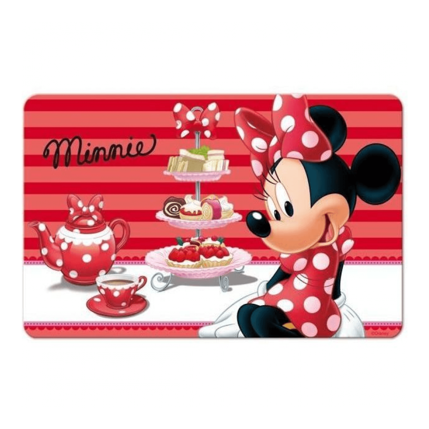 Napron 3D Minnie SunCity MID101536_Rosu fotografia produsului