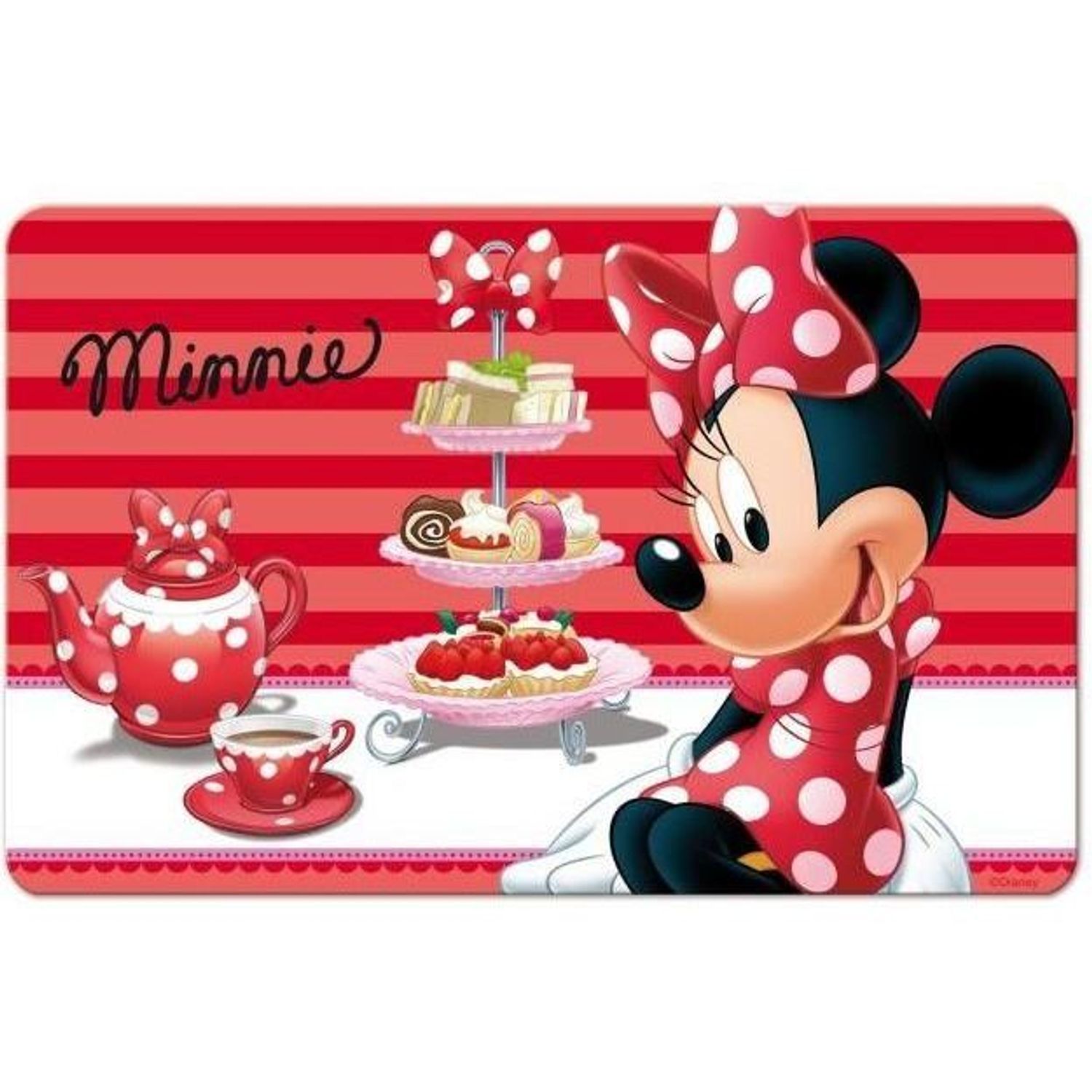 Napron 3D Minnie SunCity MID101536_Rosu fotografia produsului View 2 L