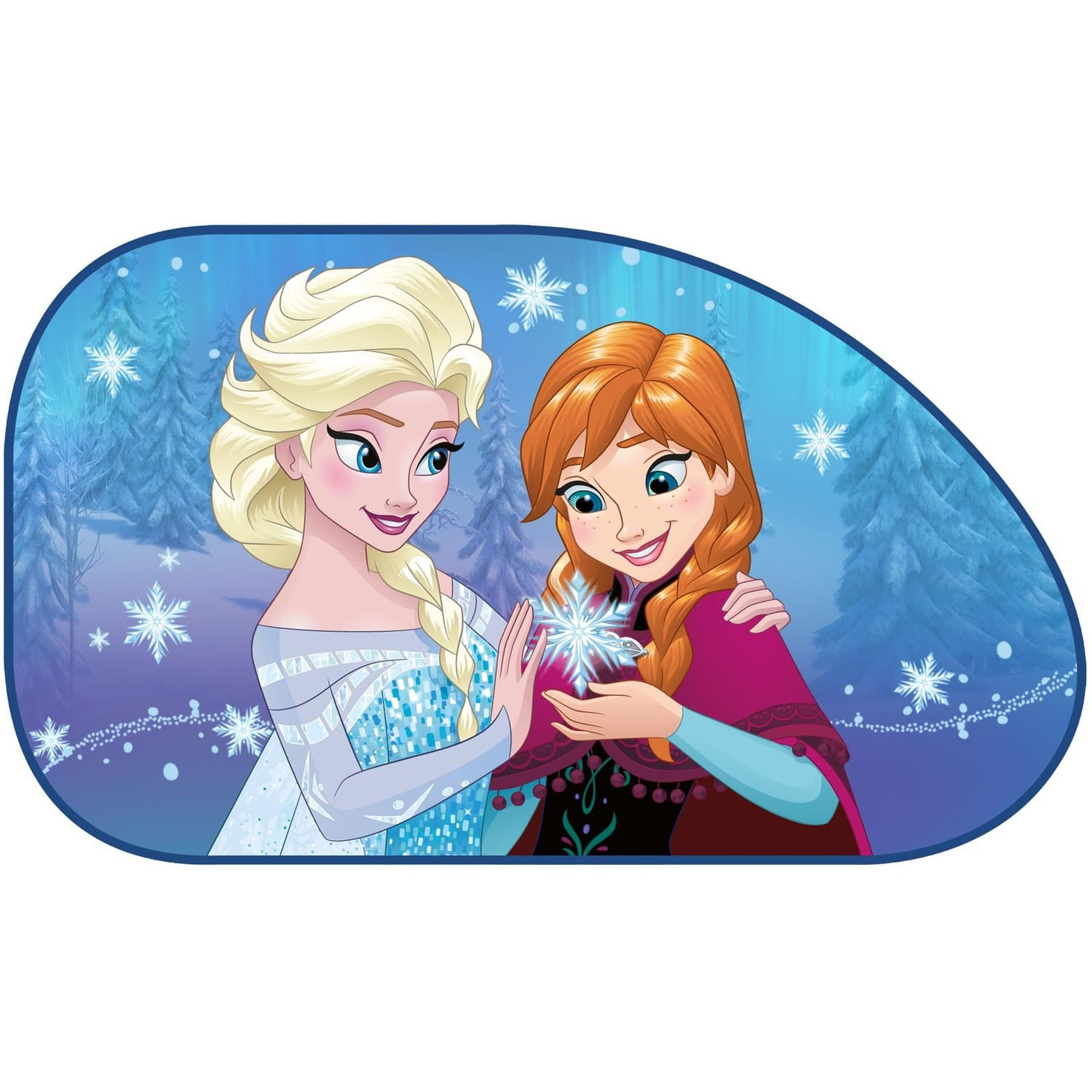 Set 2 parasolare auto XL Frozen Disney Eurasia 28217 fotografia produsului View 2 L