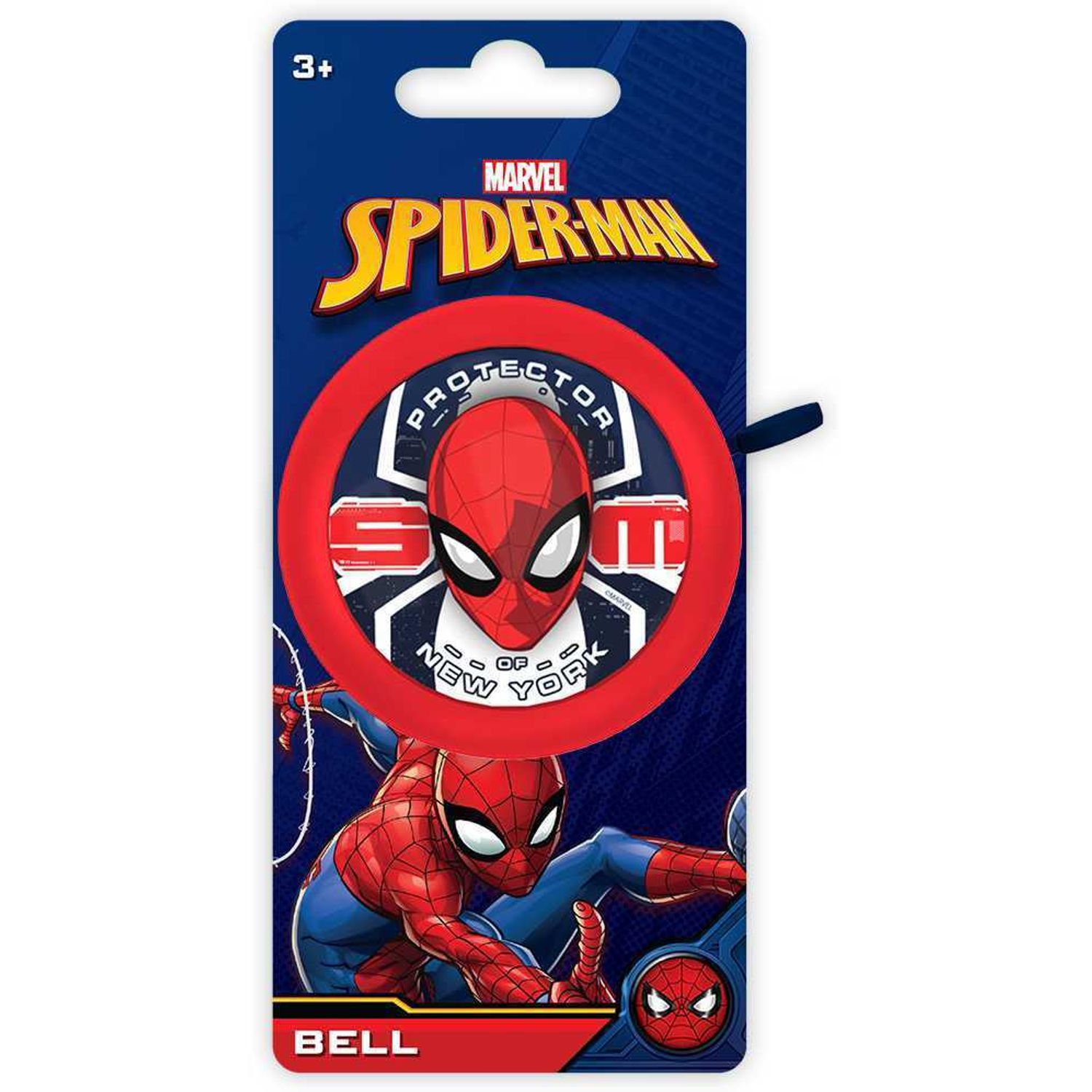 Sonerie bicicleta Spiderman Seven SV9155 fotografia produsului View 3 L