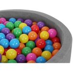 Set 200 Bile din Plastic Colorate, 5 cm Malatec MY2867 fotografia produsului View 3 S