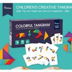 Joc educativ Tangram Colorat Mideer MD1035 fotografia produsului View 4 S