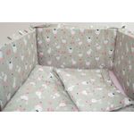 Lenjerie MyKids Dancing Bunny 7 Piese 120x60 cm fotografia produsului View 3 S