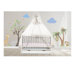 Lenjerie MyKids Dancing Bunny 7 Piese 120x60 cm fotografia produsului