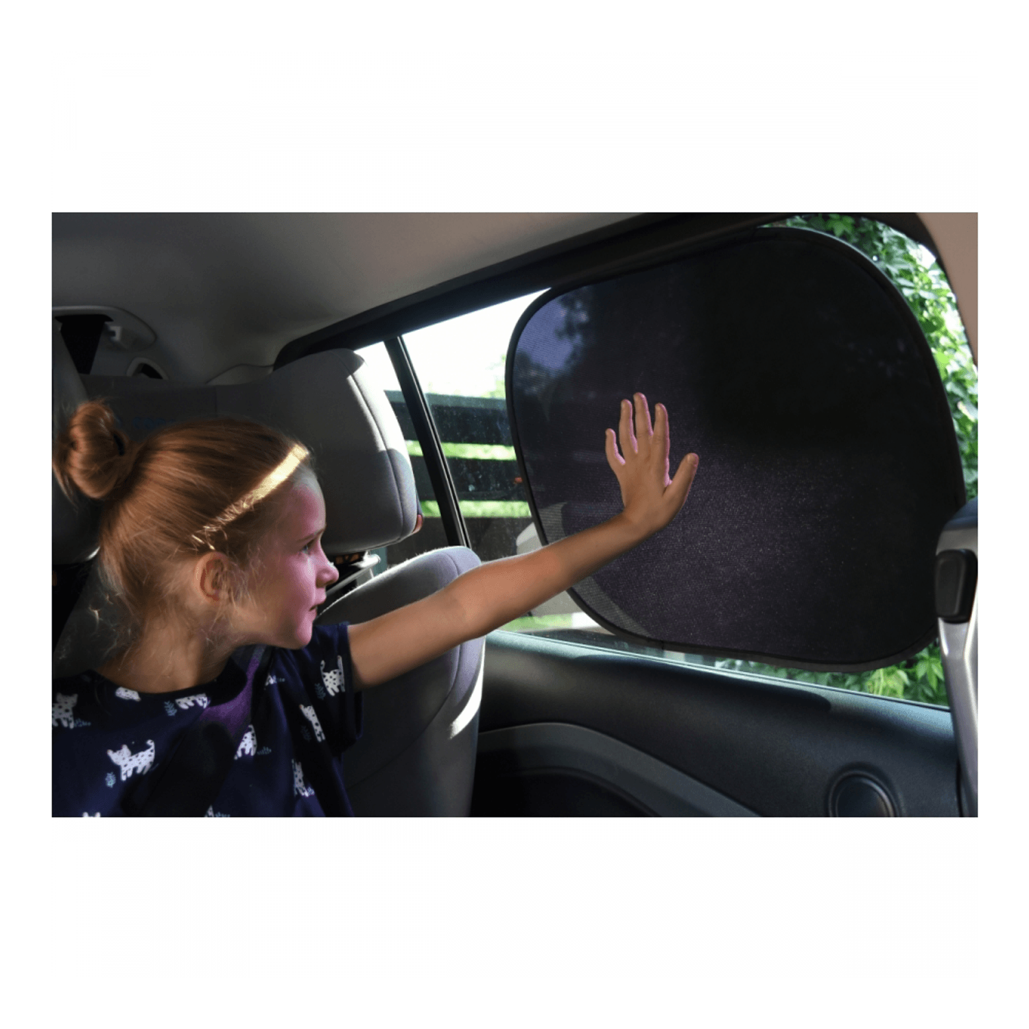 Parasolar auto cu prindere electrostatica Tuloko TL009 fotografia produsului