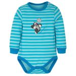 Gmini Body cu maneca lunga Stripes and Football fotografia produsului View 2 S