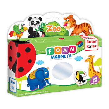 Joc educativ lumea in magneti - gradina zoologica roter kafer rk2101-02