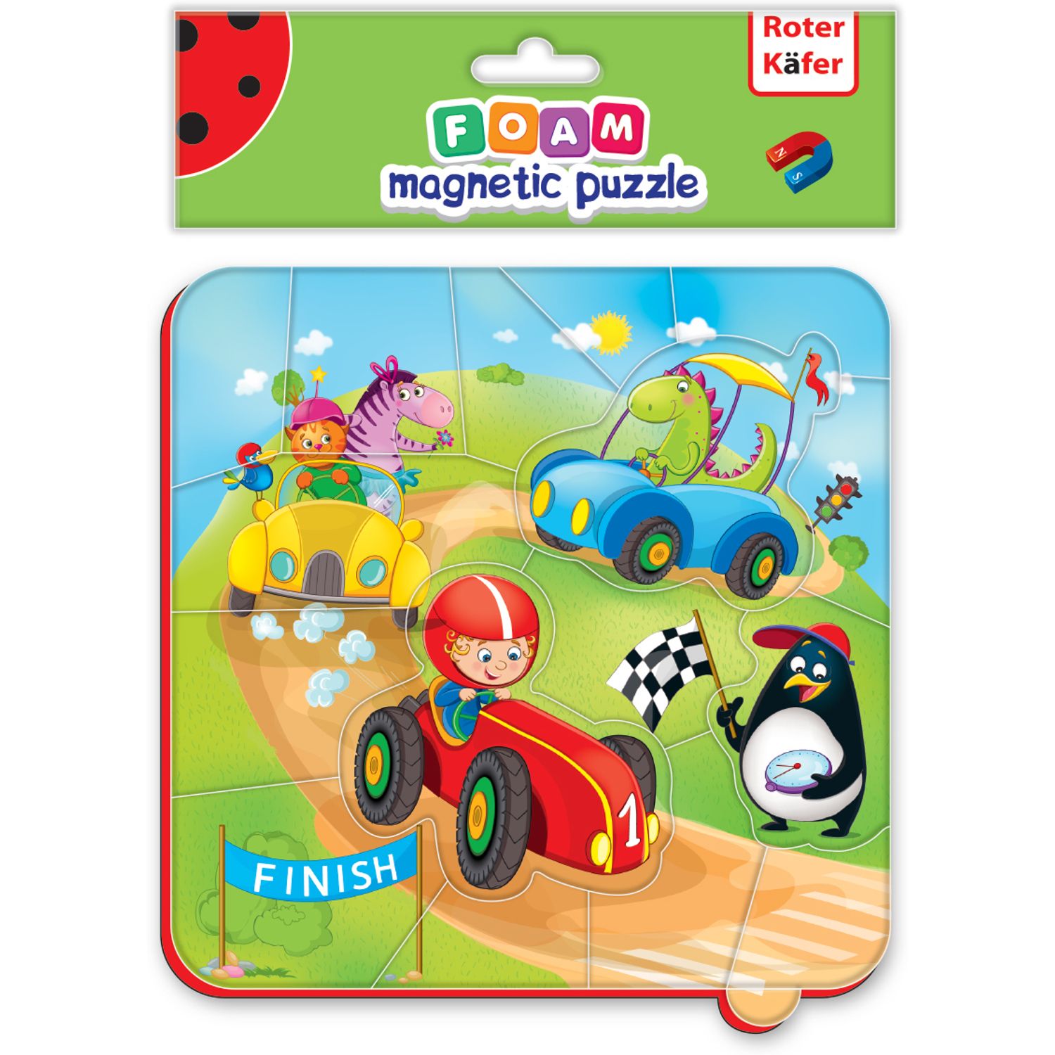 Puzzle magnetic Cursa Roter Kafer RK5010-02 fotografia produsului View 2 L