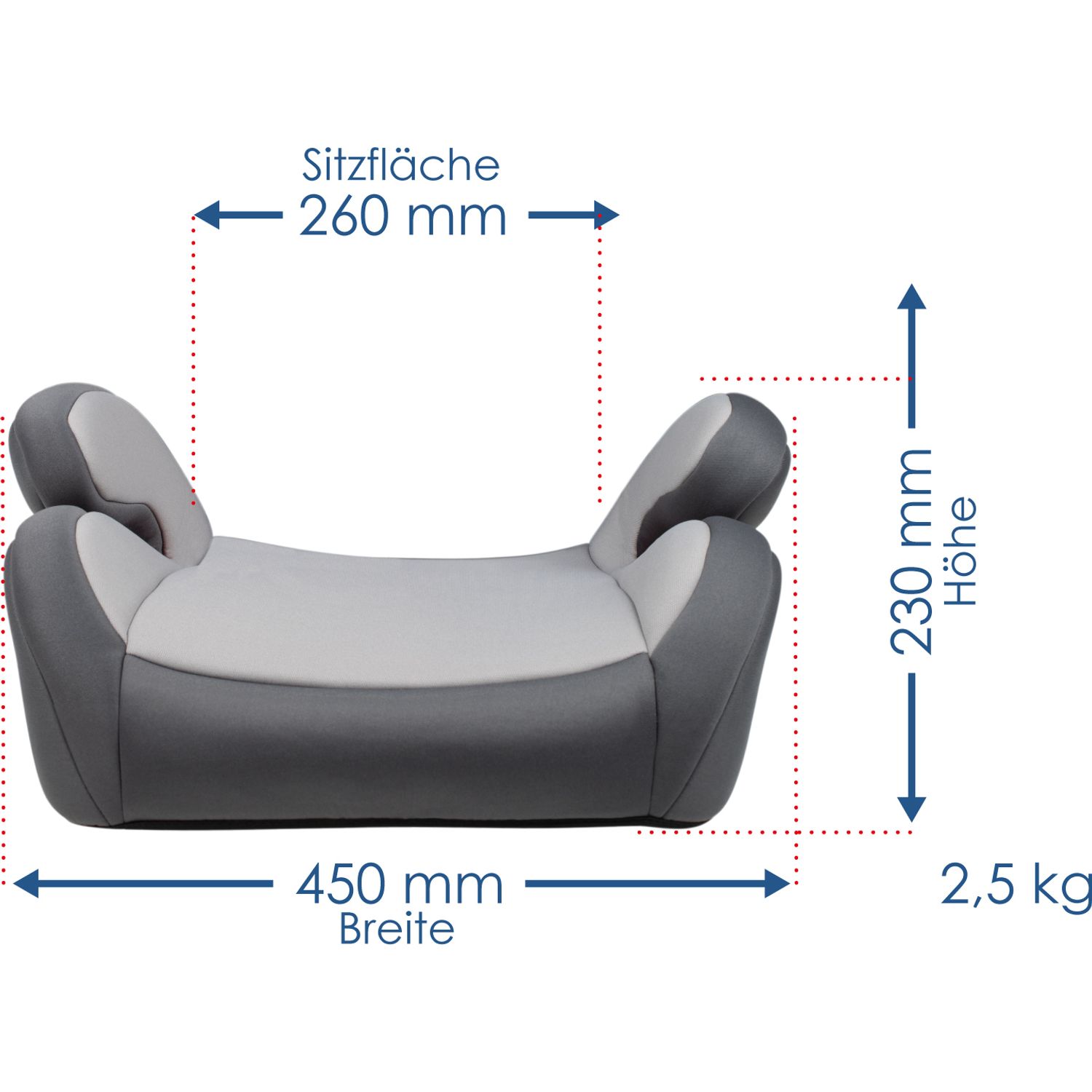 Inaltator Auto cu isofix Capsula JR4X_Gri fotografia produsului View 6 L