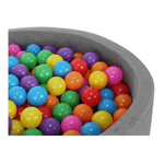 Set 100 Bile din Plastic Colorate, 5 cm Malatec MY2866 fotografia produsului