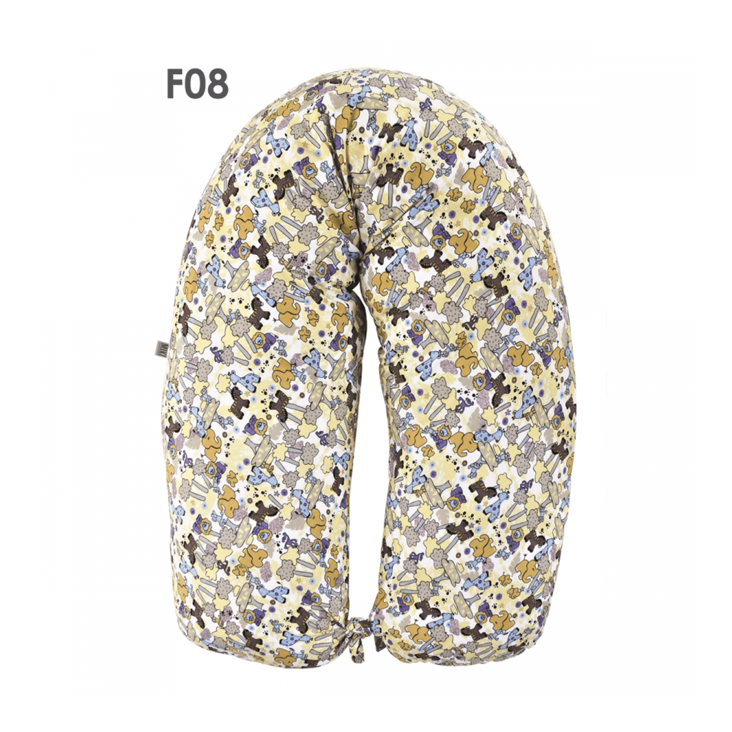 Perna Gravida 3 in 1 Husa Bumbac Multicolora 165 cm fotografia produsului