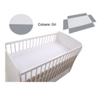 Cearceaf Klups fara elastic Gri 120x60 fotografia produsului