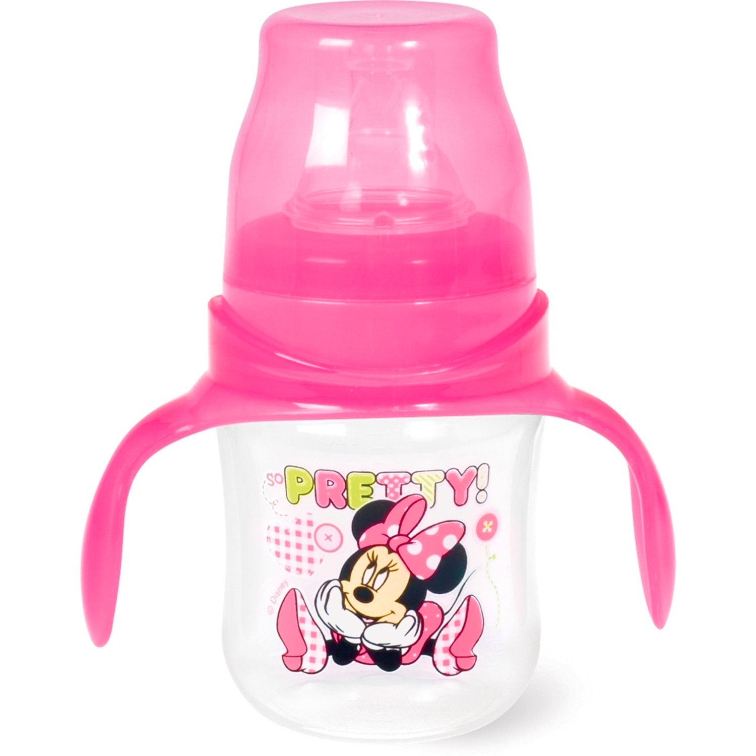 Biberon cu maner 120 ml Minnie Lulabi 8089612 fotografia produsului View 2 L