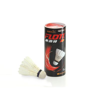 Set 3 fluturasi badminton din pene flott, fbd 0650