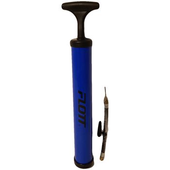 Pompa aer manuala marca flott cu furtun 12 cm, fpm 0322-a