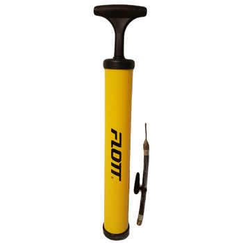 Pompa aer manuala marca flott cu furtun 12 cm, fpm 0322-d