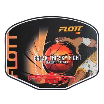 Panou baschet flott, 52cm, cu inel otel si plasa fba 0092