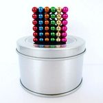 Bile Magnetice AntiStres Neocube, multicolor 216 piese MG1004 fotografia produsului