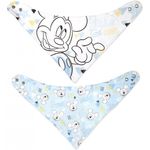 Set 2 bavete bumbac Mickey Tender Lulabi 7870200 fotografia produsului View 2 S