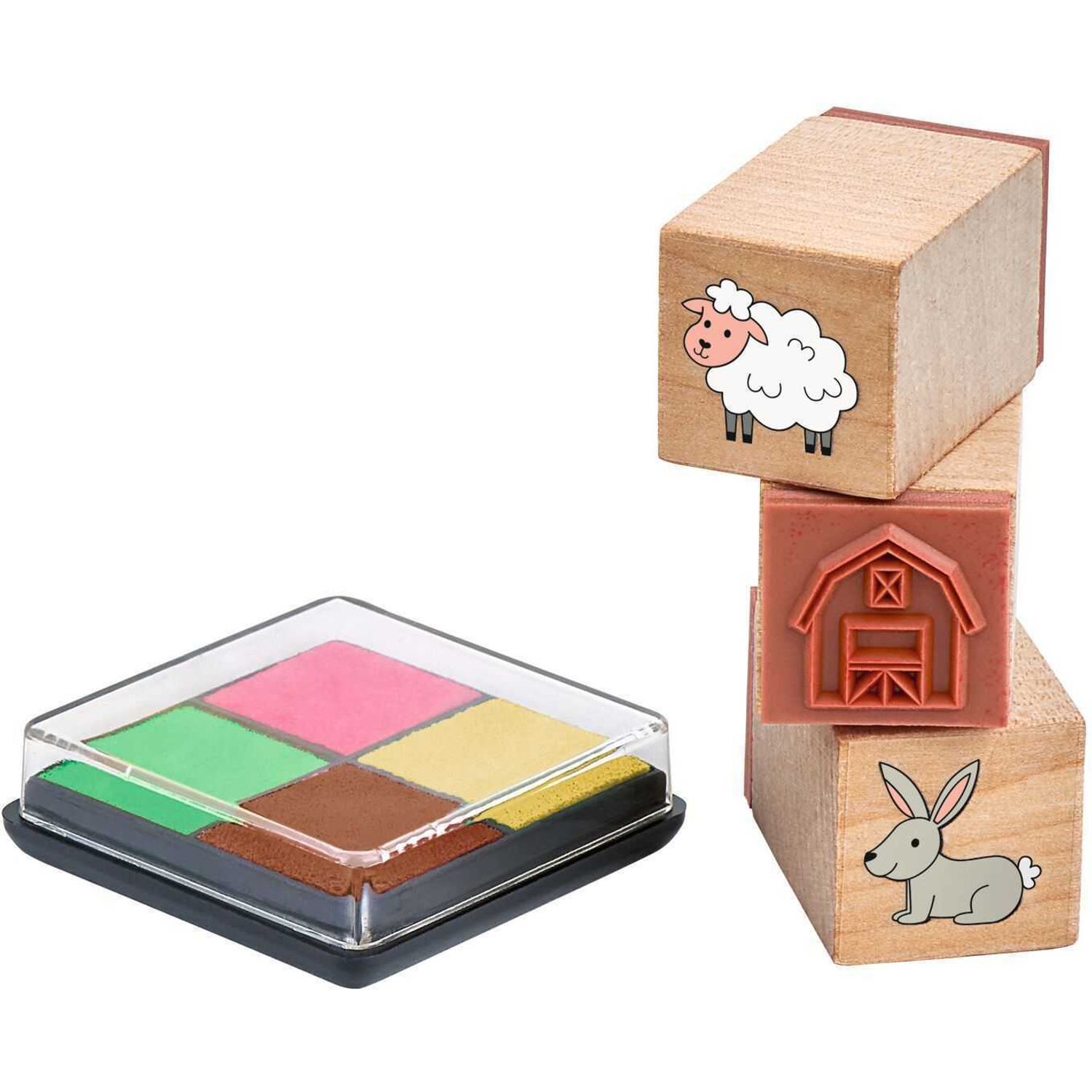 Set Stampile Animalute Ferma Moses MS26223 fotografia produsului View 3 L