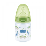 Biberon Nuk First Choice Plus 150 Ml Tetina Silicon M 0-6 luni Verde fotografia produsului