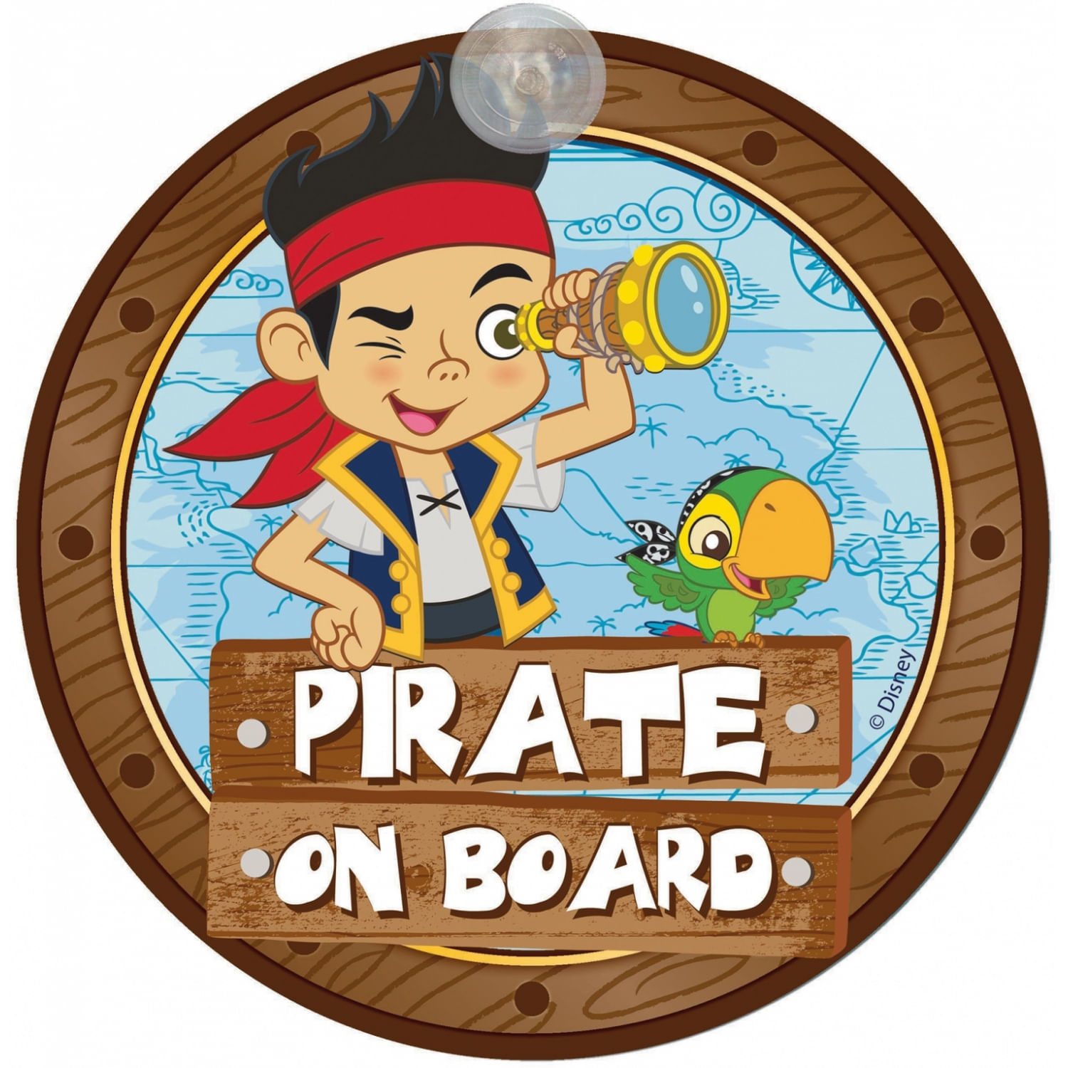 Semn de avertizare Pirate on Board Jake Disney Eurasia 25033 fotografia produsului View 2 L