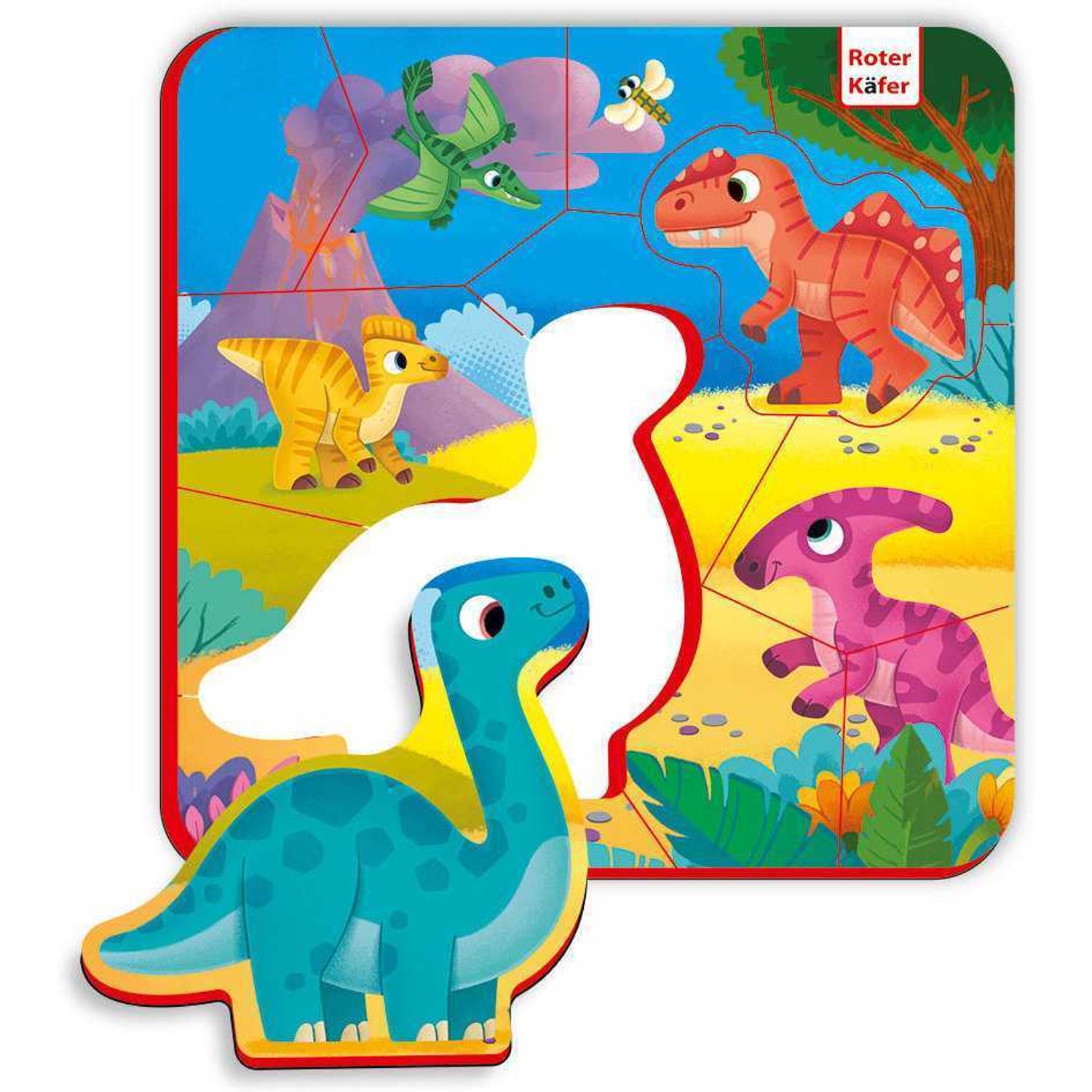 Puzzle magnetic Dino Roter Kafer RK5010-07 fotografia produsului View 3 L