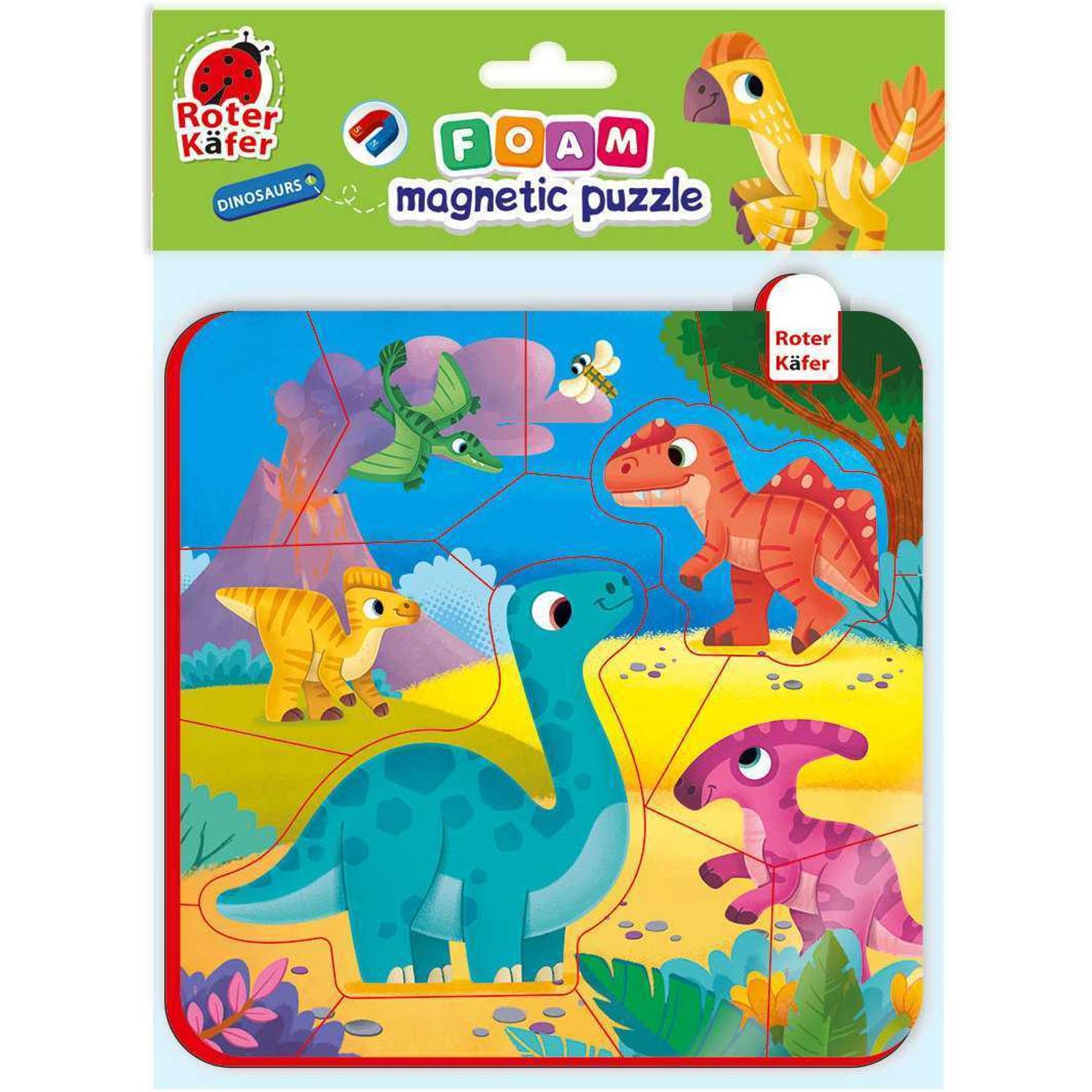 Puzzle magnetic Dino Roter Kafer RK5010-07 fotografia produsului View 2 L