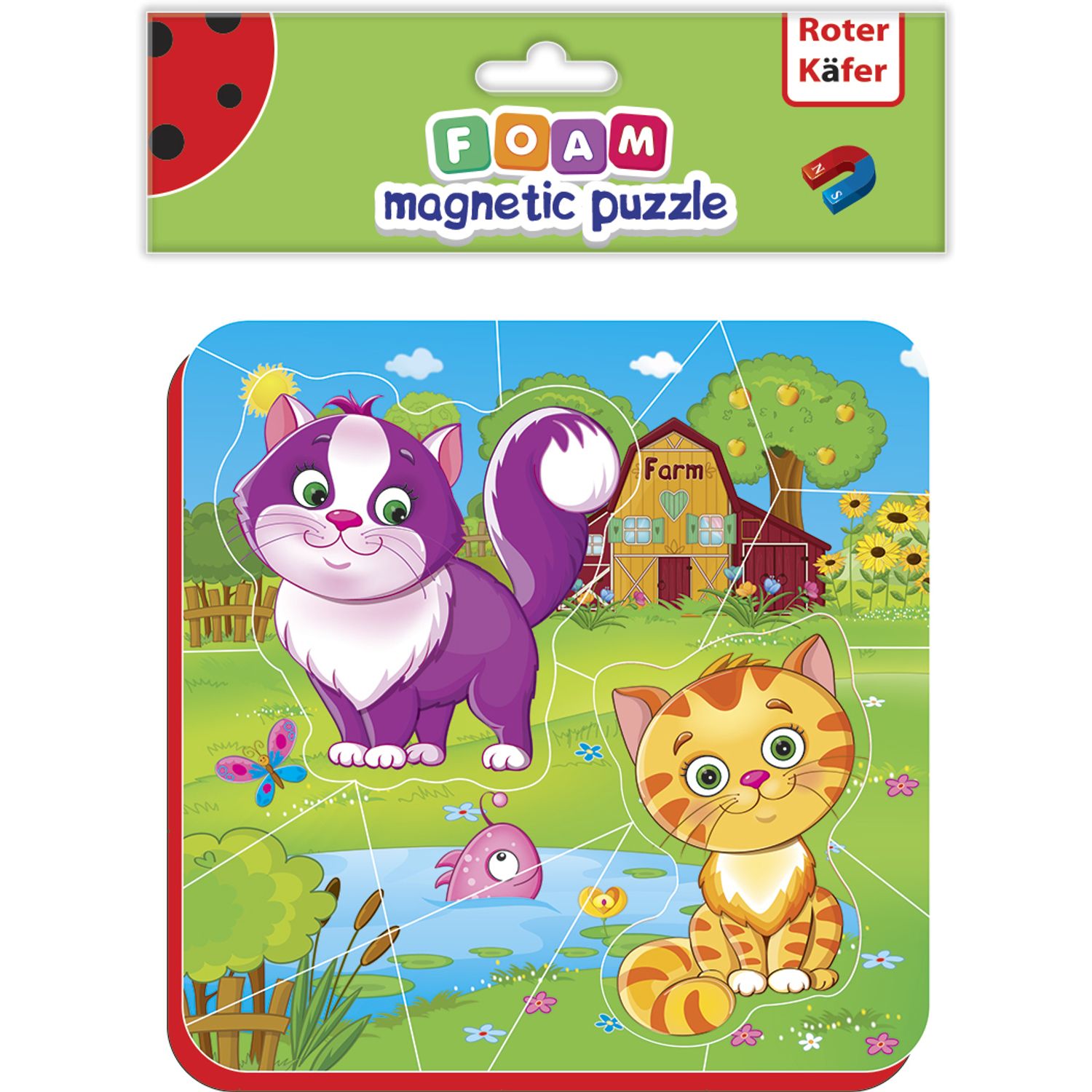 Puzzle magnetic Pisicute Roter Kafer RK5010-05 fotografia produsului View 2 L