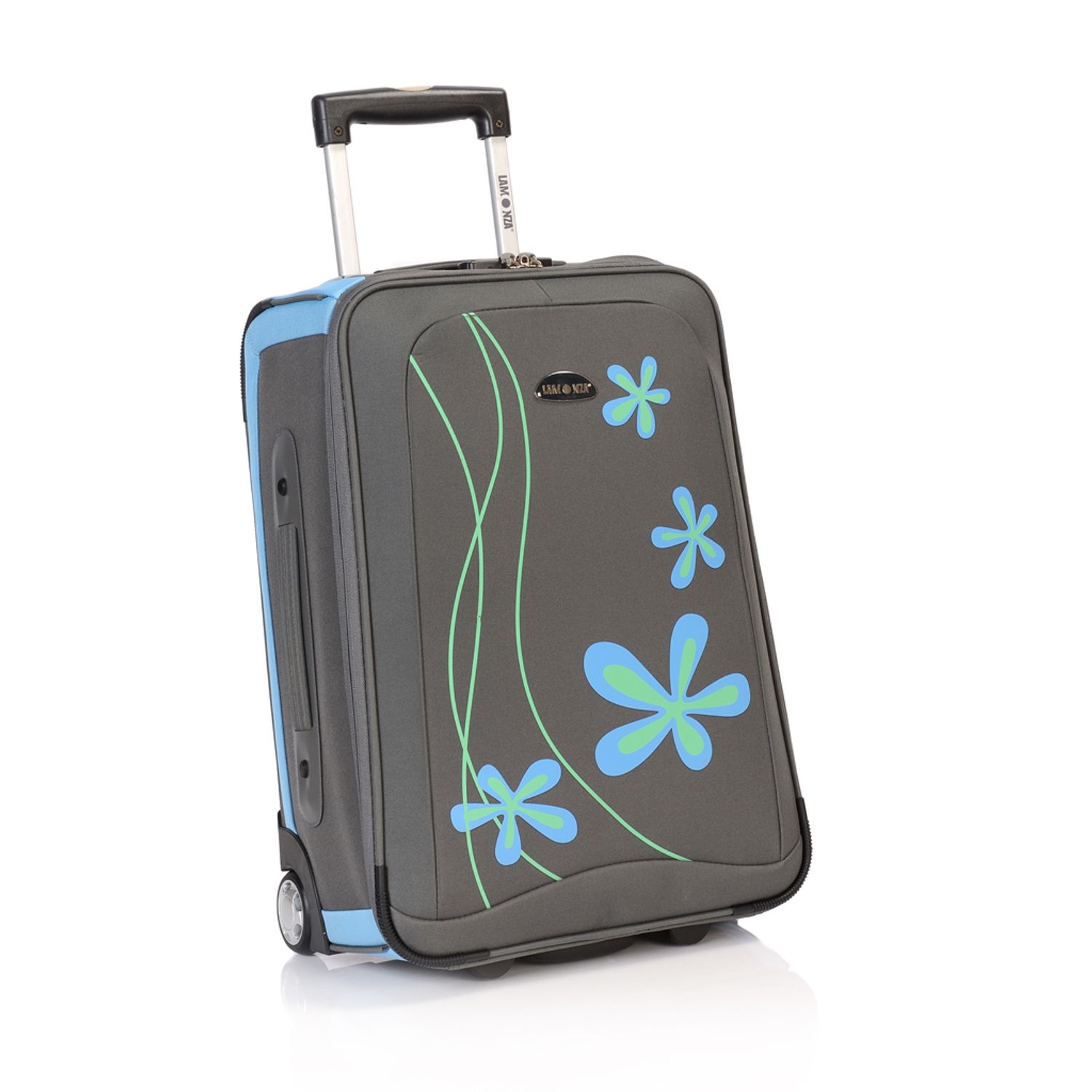 Lamonza Troler Graffiti 54 Cm Gri Cu Albastru fotografia produsului